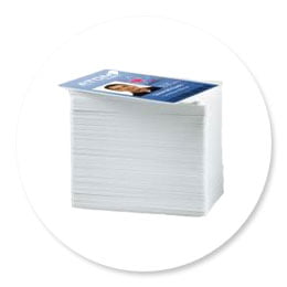tarjetas plásticas preimpresas