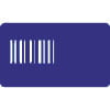 tarjetas plásticas con código de barra